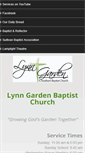 Mobile Screenshot of lynngardenbc.org